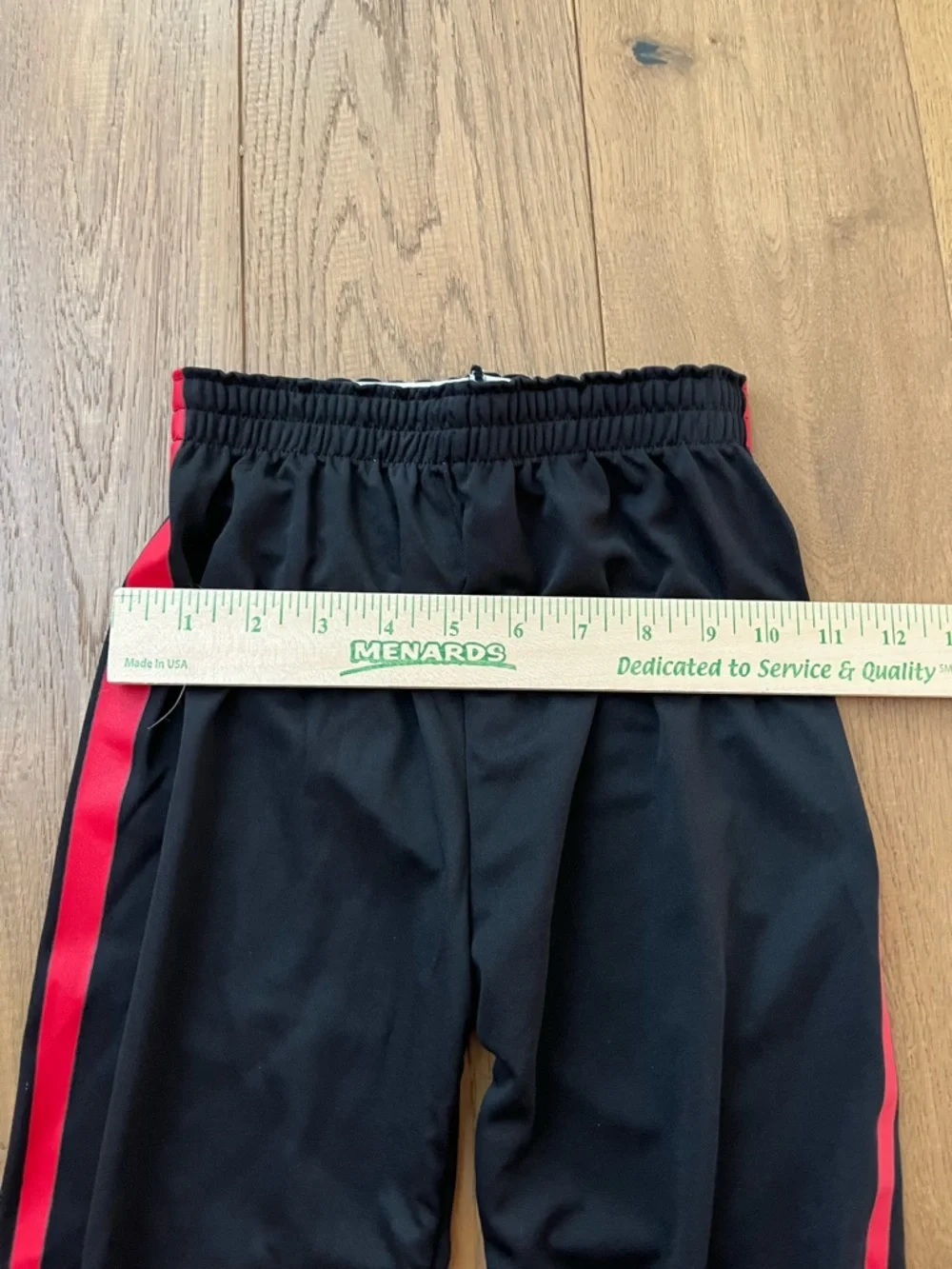Football black and Red Boys costume pants Kids size Medium Franklin Sports